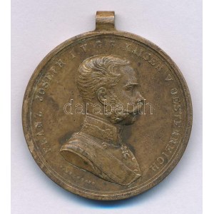 1914. Ferenc József Bronz Vitézségi Érem bronz kitüntetés mellszalag nélkül. Szign.: Tautenhayn T:XF Hungary 1914. ...