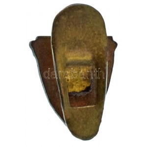 ~1930. MOVE (Magyar Országos Véderő Egylet) zománcozott bronz gomblyuk jelvény gyártói jelzés nélkül (15x13mm) T:AU ...