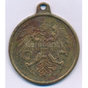 Ausztria 1963. Katonai Szolgálati érdemérem / Stets Bereit bronz kitüntetés mellszalag nélkül T...