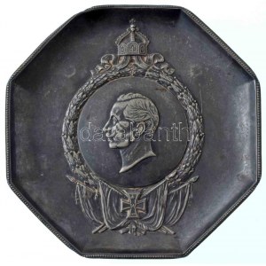 Német Birodalom ~1914-1918. A német császári koronát, 1914-es Vaskeresztet és II. Vilmos balra néző portréját ábrázoló...