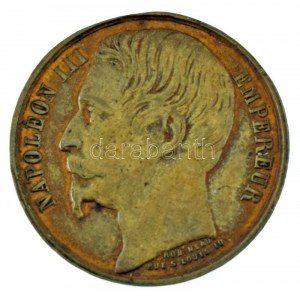 Orosz Birodalom / Krím 1855. Szevasztopol elfoglalásának emlékére - 1855.09.11. bronz emlékérem. Szign.: Roubineau (3...