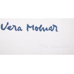 Vera Molnár (1924-): Anyám levelei I-VI. Szitanyomat, papír. Jelezve balra lent laponként: 31/40...