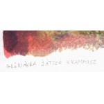 ef.Zámbó (efZámbó) István (1950-): Glóriákkal játszó krampusz, 2010-2022. Egyedi beavatkozású print (Ebp)...