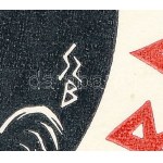 Gy. Szabó Béla (1905-1985): Ex libris Dr. N. Igna, Alba-Iulia (Gyulafehérvár). Fametszet, papír, jelzett a metszeten...