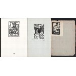 13 db vegyes ex libris