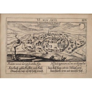 XVII. század Meisner, Daniel (1585-1625): Fehérvár látképe egy közmondás illusztrációjának hátterében, VI, non arte...