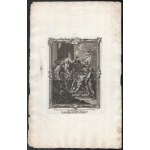 cca 1750-1800 6 db bibliai-egyházi témájú metszet, egyik van Dyck után, rézmetszet, papír, jelzett a metszeten...