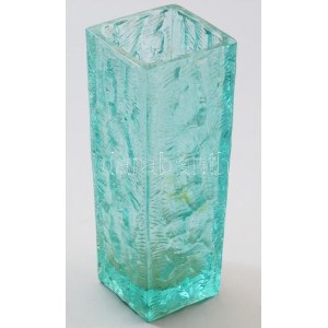 Whitefriars Glass, Geoffrey Baxter (1922-1995): Váza. Jelzés nélkül, m: 20 cm