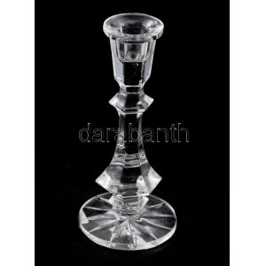 Bohemia cseh kristály váza. Jelzés nélkül, m: 19 cm