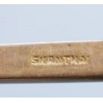 Skantha Finland, Sigvard Bernadotte (1907-2002) designer: 4 személyes evőeszköz készlet. 16 darab, cca 1970, jelzett...