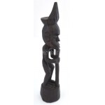 Afrikai szobor, faragott fa 55 cm