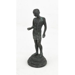 Akt. Ón szobor, jelzés nélkül, m: 15 cm