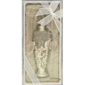 Design parfümös üveg, bontatlan csomagolásában, m: 13 cm