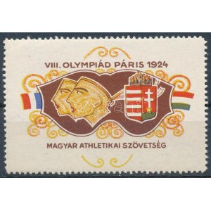 1924 Párizsi Olimpia magyar levélzárója