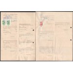 cca 1950 7 db klf marhalevél