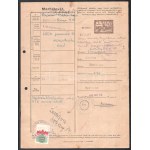 cca 1950 7 db klf marhalevél