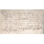 Kb 18. század. Vármegyei tizedes hivatali esküje.