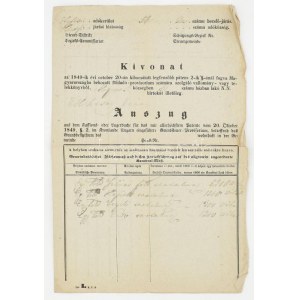 1849 Kassai kerület...