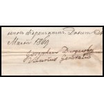 1869 Simor János (1812-1891) hercegprímás, bíboros, esztergomi érsek nevében kiállított, latin nyelvű egyházi irat...