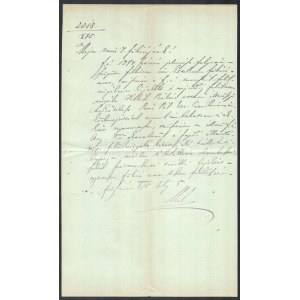 1875-1876 2 db hivatalos levél főszolgabírónak hadkötelesek besorozásával kapcsolatban