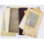 cc 1890-1950 Izraelita gyökerű család okmány hagyatéka, névváltoztatás, bizonyítványok, anyakönyvi kivonatok...