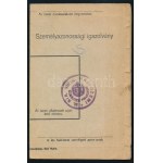 1942 Ózd, Személyazonossági igazolvány