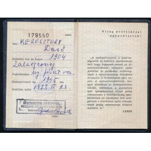 1973 Keresztury Dezső (1904-1995) író, költő, korábbi vallás...