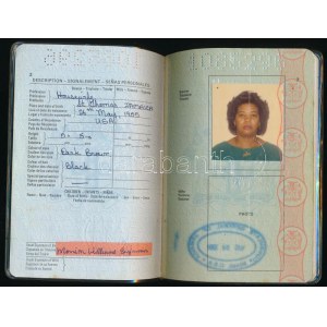 1989 Jamaikai útlevél / Jamaican passport