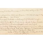 cca 1890-1920? Marczali Henrik (1856-1940) történész jegyzet vagy tanulmányának, kéziratának részlete, aláírás nélkül...