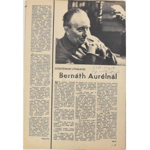 Bernáth Aurél (1895-1982) kétszeres Kossuth-díjas és Munkácsy Mihály...