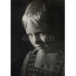 G. Szántó András (1937-2002): A fuvolás- Fotó, papír, jelzett vintage alkotás. jelzett...
