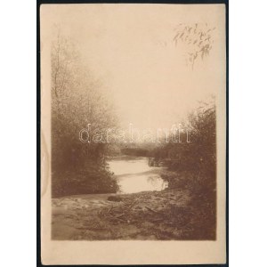 cca 1910 Rima folyó, fotó, 12×8,5 cm