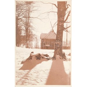 ca 1934 Bánkút, Magyar Turista Egyesület menedékháza. fotólap