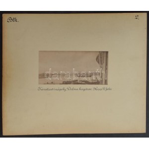 cca 1900 Hopp Ferenc (1833-1919): Konstantinápoly Dolma bagdzse. Eredeti felvétel...