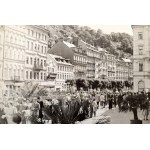 cca 1950 Karlsbad, Karlovy Vary 9 db nagy méretű fotó 42x32 cm