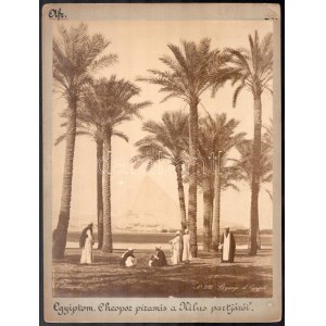 Egyiptom, Cheopsz piramis a Nílus partján Zangaki testvérek (Adelphoi Zangaki...
