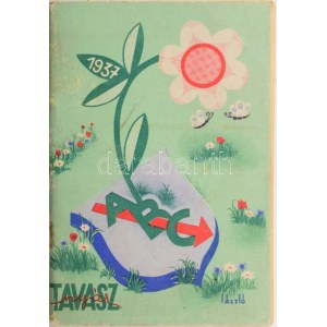 1937 ABC tavasz-nyár szaknévsor-szerű cégjegyzék illusztrált borítóval 72 p...