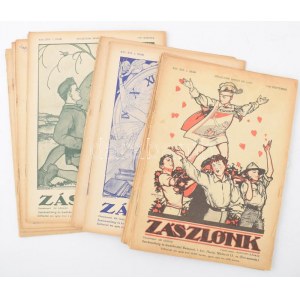 1926 A Zászlónk. c cserkész és ifjúsági lap XXV.. évf számai Teljes évfolyam.