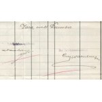1911 Az S.M.S. Dalmat kimutatása az 1908 decemberében fedélzetre lépett személyekről...