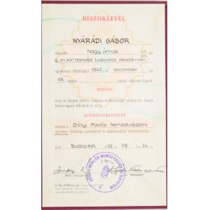 Nyárády Gábor (1922-2003) író, újságíró...