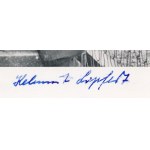 Helmut Lipfert (1916-1990) német Luftwaffe pilóta, repülő ász autográf aláírása őt ábrázoló képen (későbbi előhívás)...