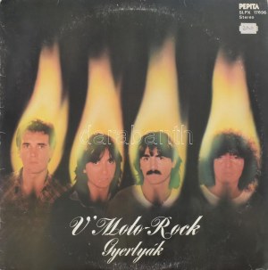 V'Moto-Rock - Gyertyák. Vinyl, LP, Album, Stereo, Pepita, Magyarország, 1982. VG