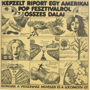 Déry Tibor - Presser Gábor - Adamis Anna - Képzelt Riport Egy Amerikai Pop-Fesztiválról Összes Dalai. Vinyl, LP...