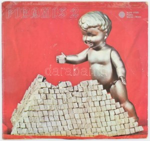 Piramis - 2. Vinyl, LP, Album. Pepita, Magyarország, 1978. Ragasztott borítóval.