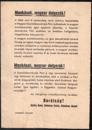 1946 A Képes figyelő c. magazin két száma, benne a magyar háborús bűnösök perével...