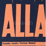 Allah kertje. Moziplakát (filmplakát, rácsplakát), 1940 körül. Marlene Dietrich és Charles Boyer szereplésével...