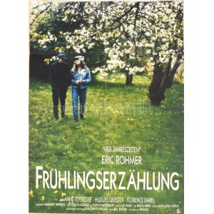 3 db német film plakát az 1970-1980-as évekből 80x60 cm Die flambierte Frau, Eric Rohmer...