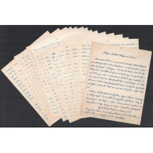 cca 1940 Truskovszky Dezső (1901-1968) vámfelügyelőtiszt...