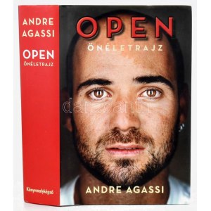 André Agassi: Open - Önéletrajz. Bp., 2010, Könyvmolyképző. Első kiadás. Kiadói kartonált papírkötés...