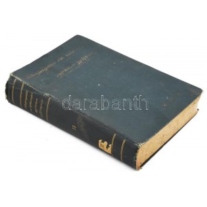Közigazgatási elvi határozatok egyetemes gyűjteménye. II. kötet. Bp., 1895. Pallas. 853p...